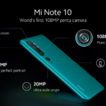 Mi Note 10 6.47″ Screen and 108MP AI Penta Camera